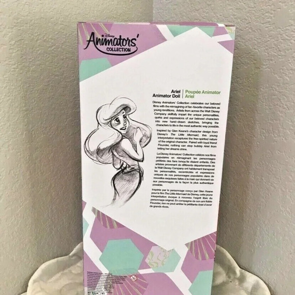 NEW Disney Little Mermaid Animator 16" Doll - Princess Ariel - Picture 3 of 7